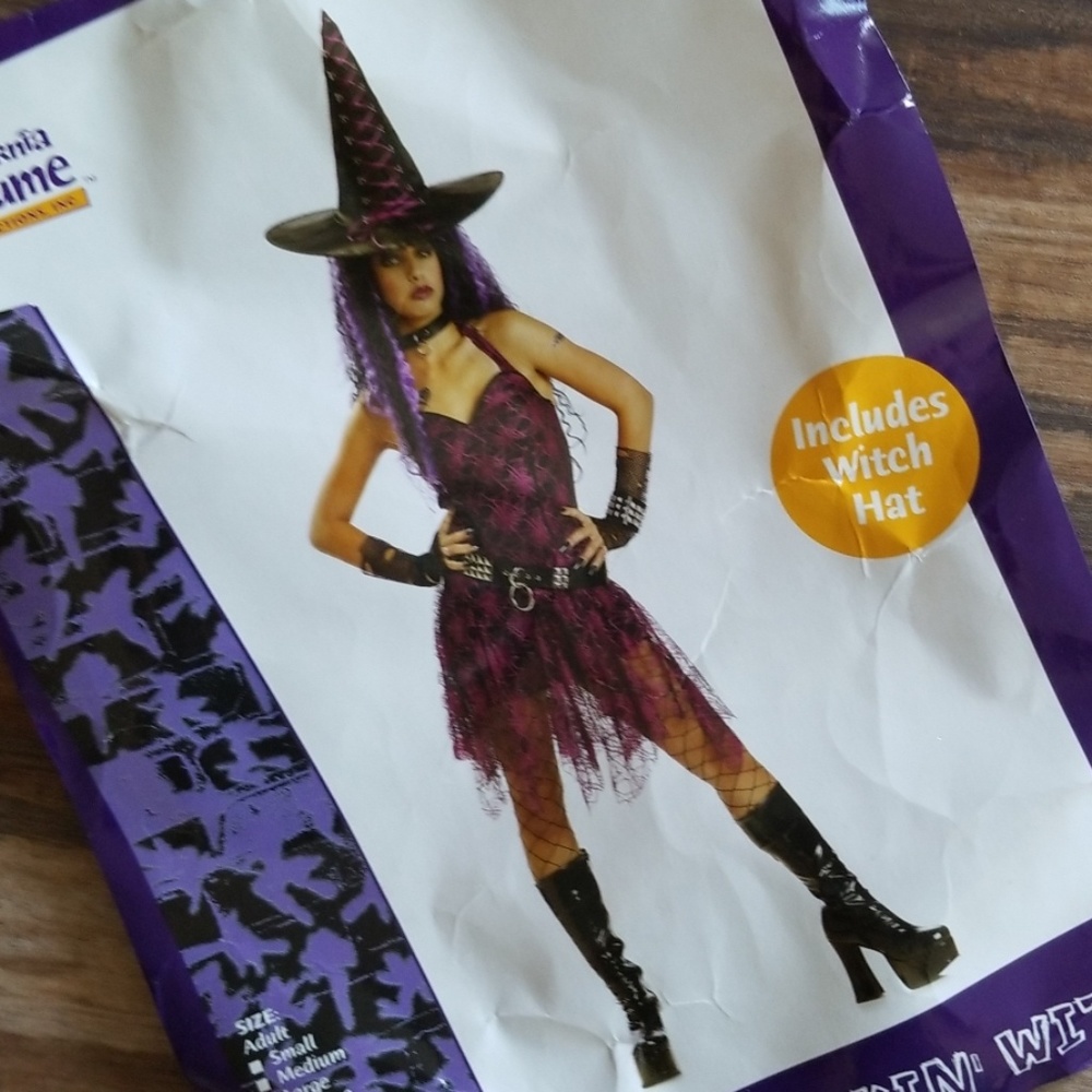 Goth Rockin Witch Halloween Costume